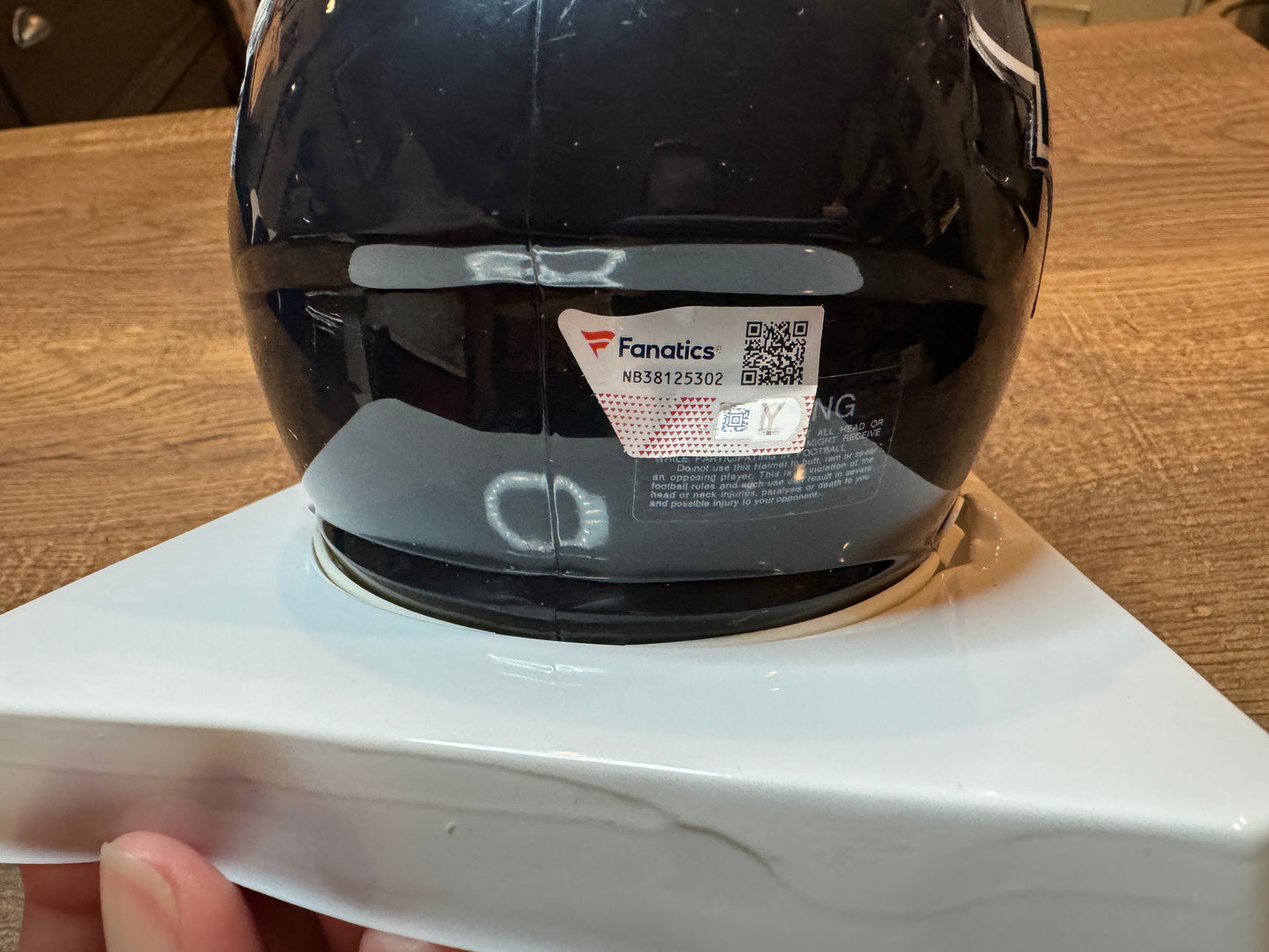 CJ Stroud Texas Texans Mini Helmet with Fanatics COA