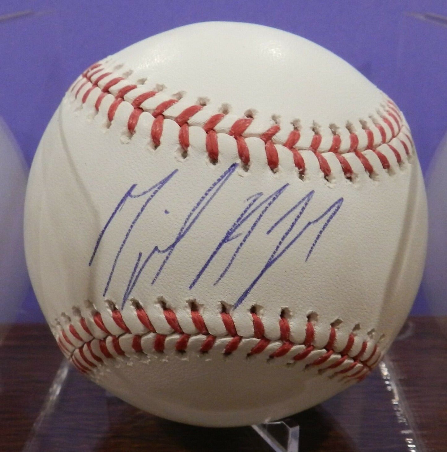 Miguel Andujar Autographed Baseball Steiner COA