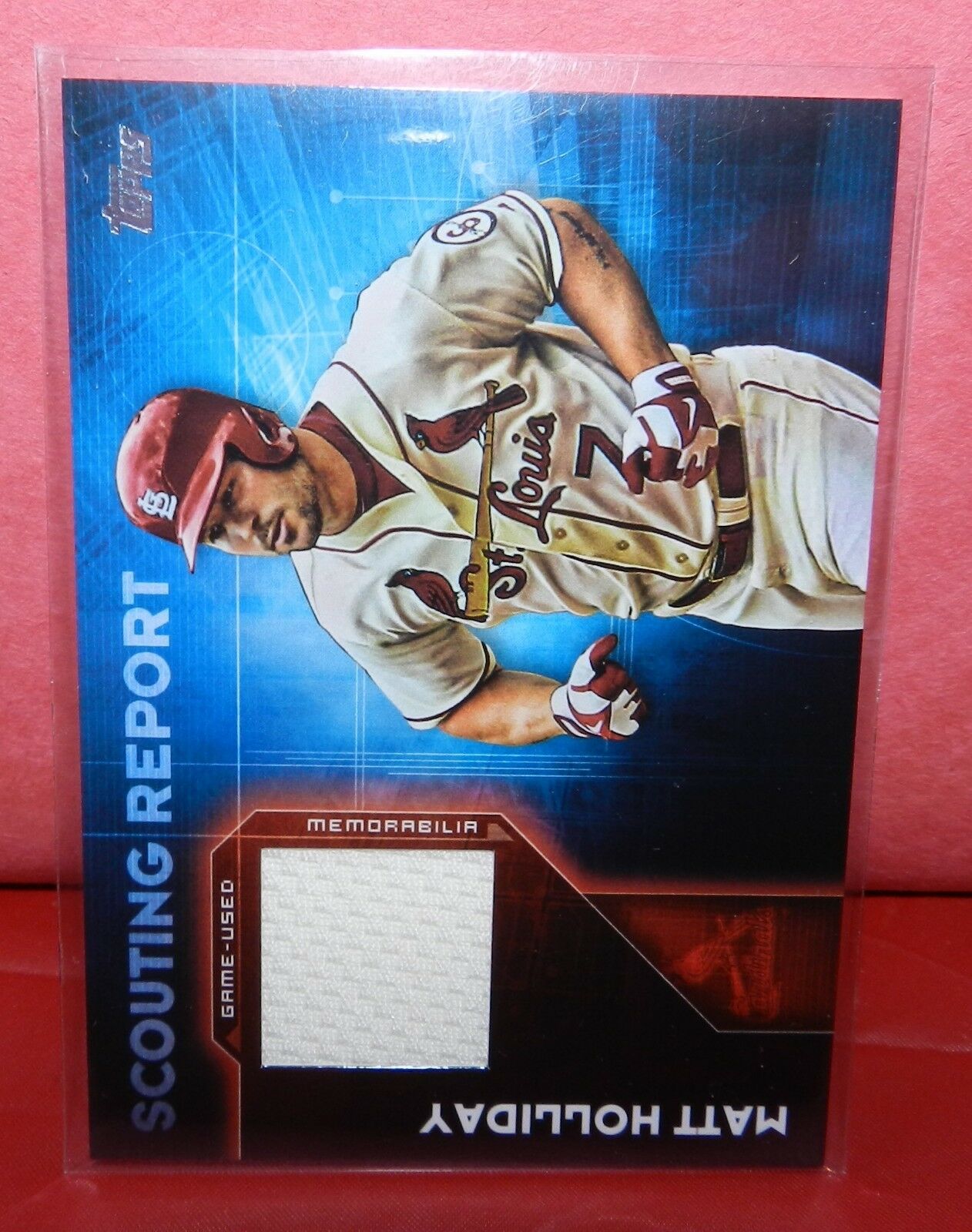 Matt Holliday 2016 Topps Scouting Report Game Used Jersey Relic SRR-MH –  Kevin's Sports Cards and Memorabilia