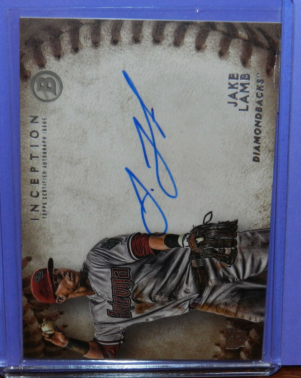 Jake Lamb 2015 Bowman Inception Autograph RA-JL
