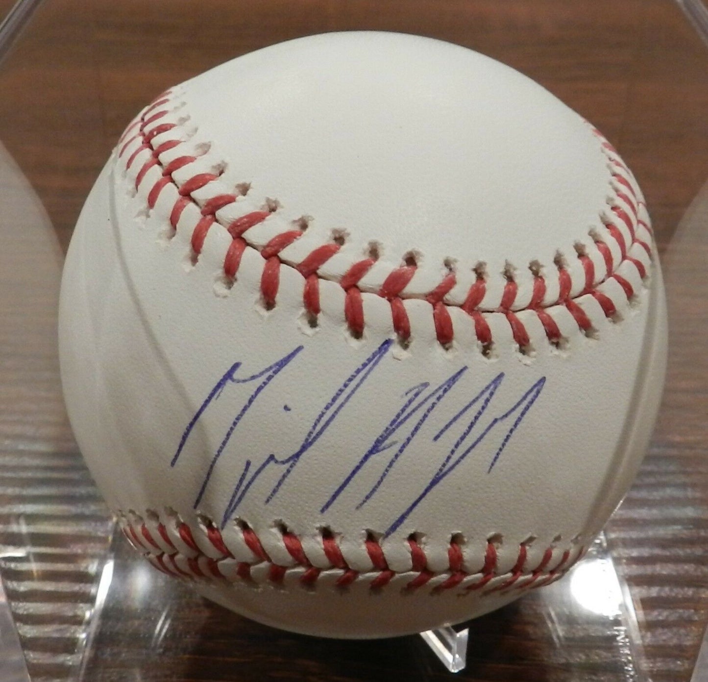 Miguel Andujar Autographed Baseball Steiner COA