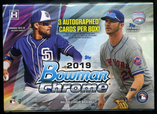 2019 Bowman Chrome Baseball HTA Choice Box