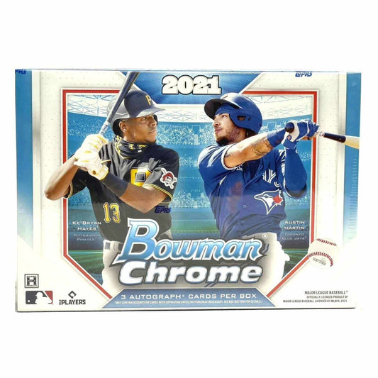 2021 Bowman Chrome Baseball HTA Choice Box