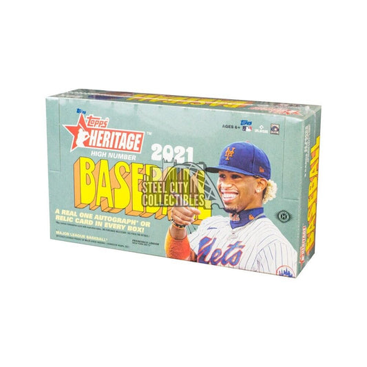 2021 Topps Heritage High Numbers Baseball Hobby Box