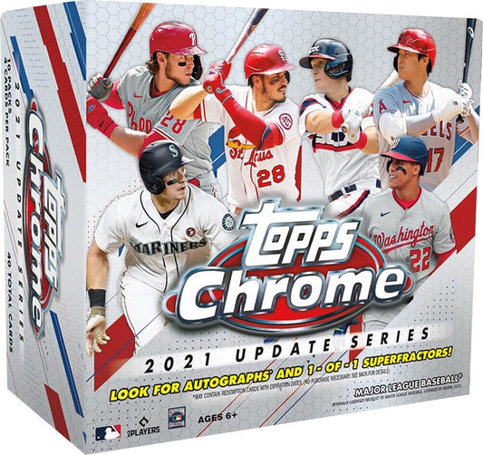 2021 Topps Update Chrome Baseball Mega Box
