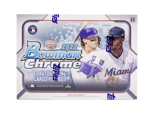 2022 Bowman Chrome Baseball HTA Choice Hobby Box