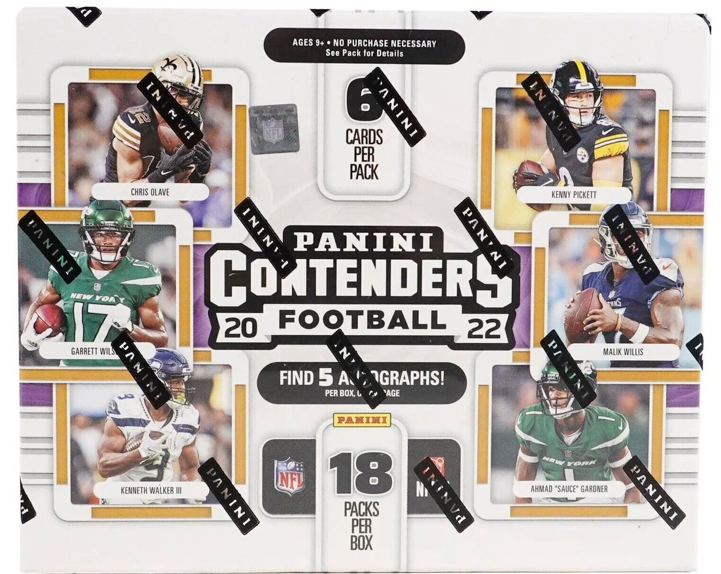 2022 Panini Contenders Football Hobby Box