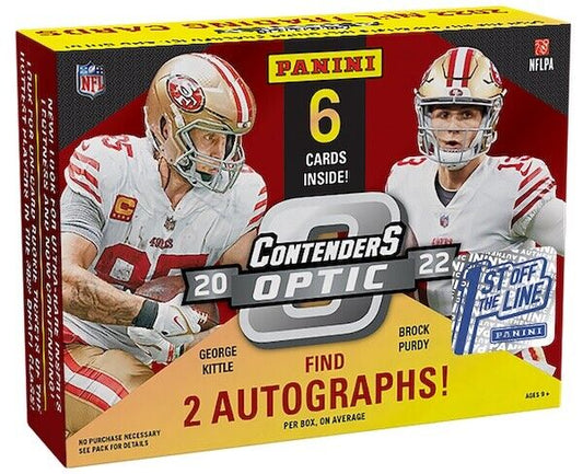 2022 Panini Contenders Optic Football Mega Box
