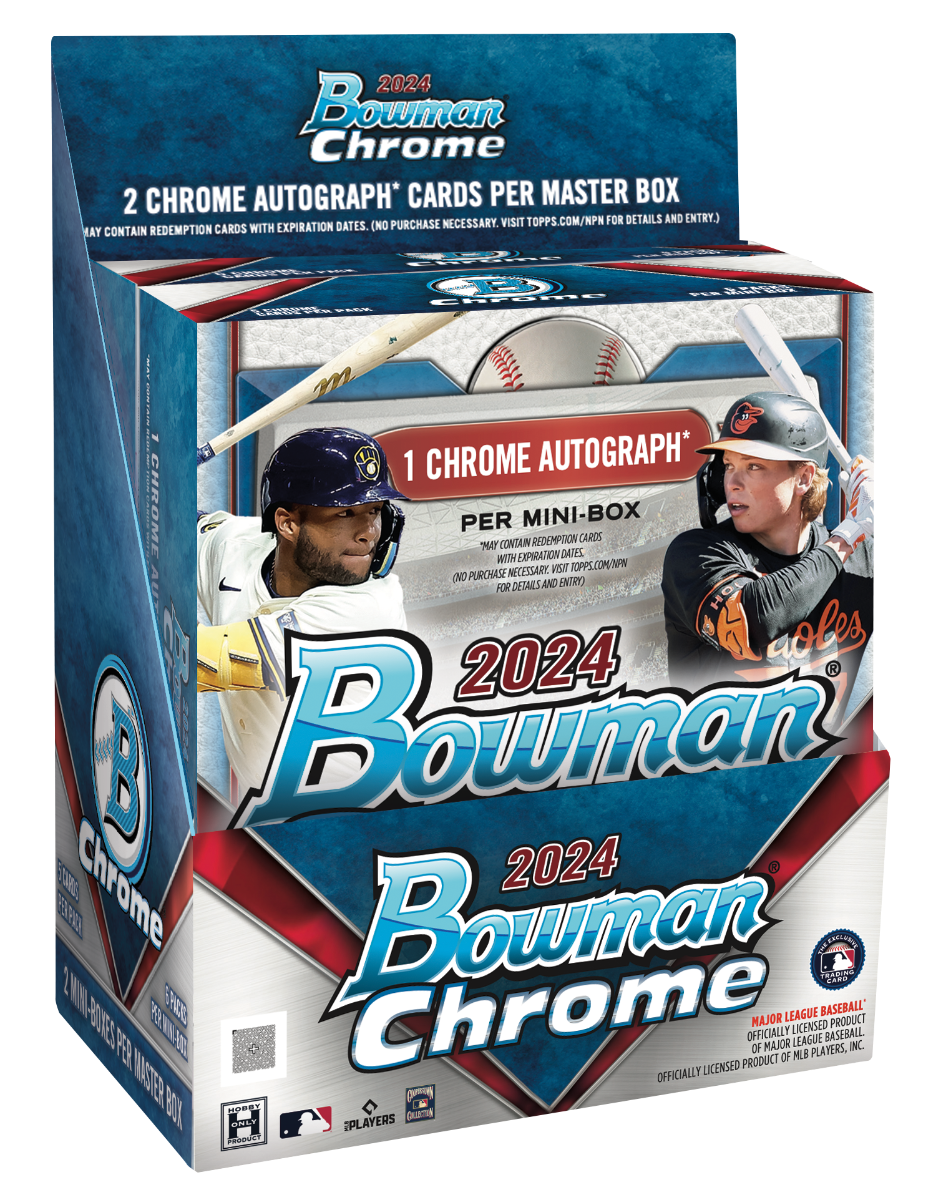 2024 Bowman Chrome Baseball Hobby Box