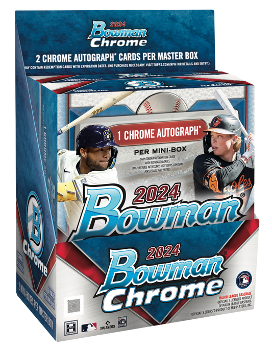 2024 Bowman Chrome Baseball Hobby Box