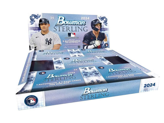 2024 Bowman Sterling Baseball Hobby Box Pre-Sale (releases 10/9/24)