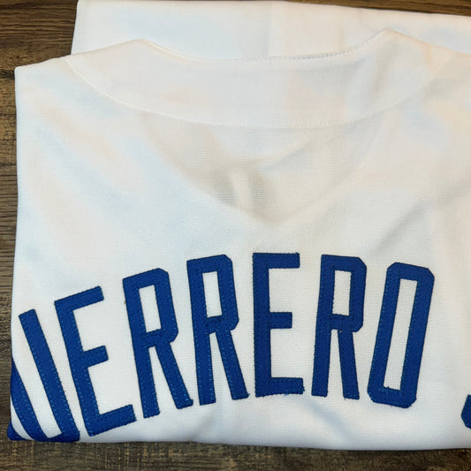 Vladimir Guerrero Junior Autographed Jersey with JSA COA (Toronto Blue Jays)