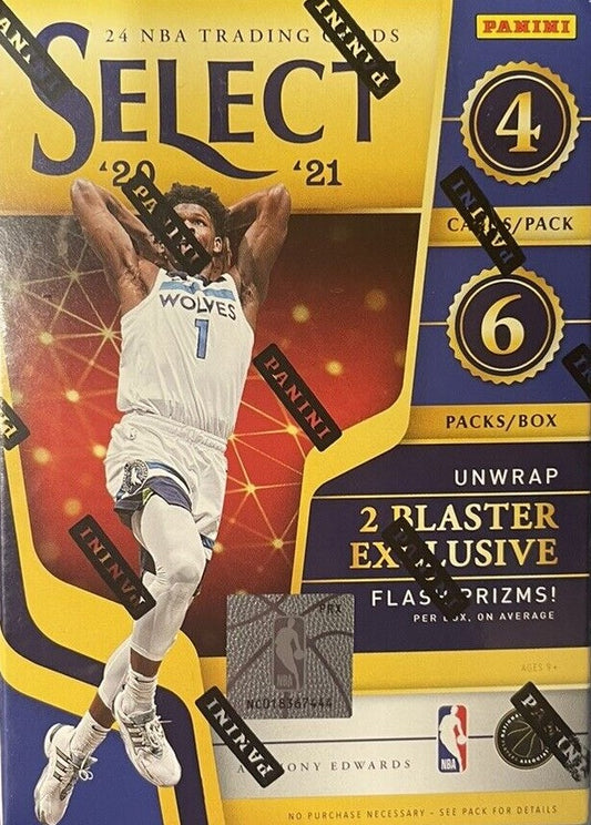 2020-2021 Panini Select Basketball Blaster Box