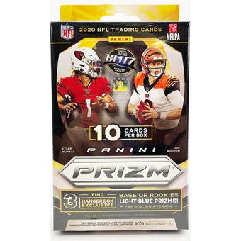 2020 Panini Prizm Football Hanger Light Blue Prizms