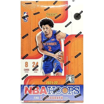 2021-22 PANINI NBA HOOPS BASKETBALL HOBBY BOX