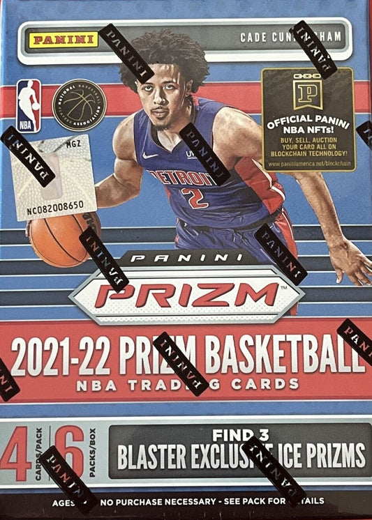 2021-2022 Panini Prizm Basketball Blaster Box
