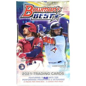 2021 Bowman's Best Baseball Hobby Box