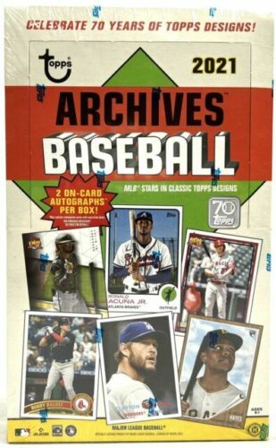 2021 Topps Archives Baseball Hobby Box