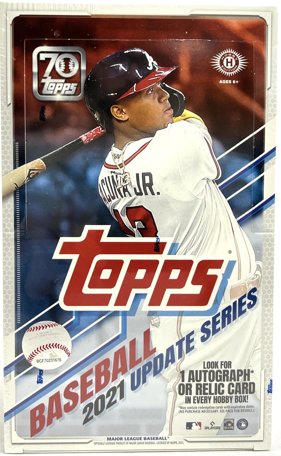 2021 Topps Updated Baseball Hobby Box