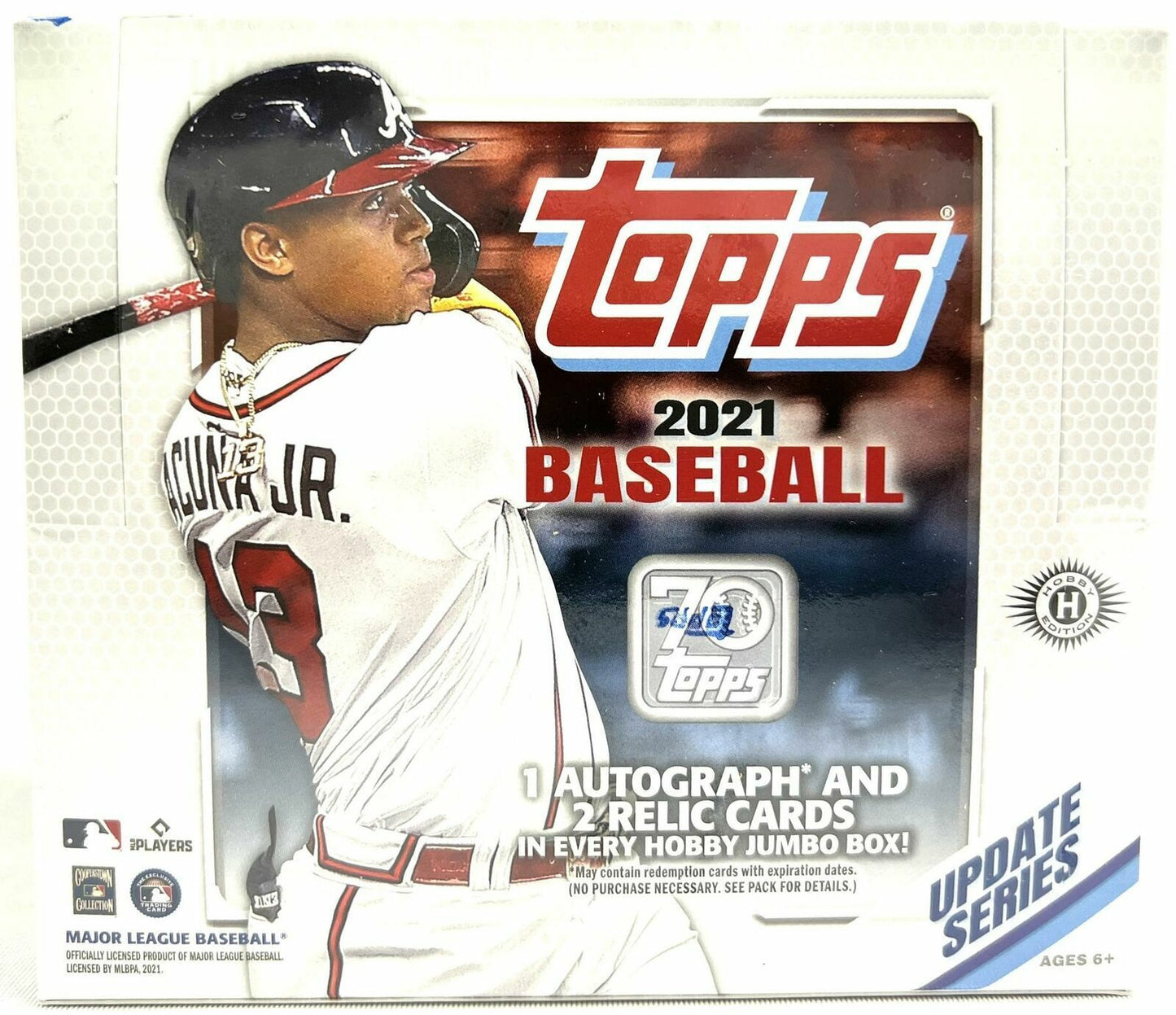 2021 Topps Update Series Baseball Jumbo Box