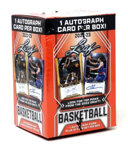 2022-2023 Leaf Basketball Blaster Box