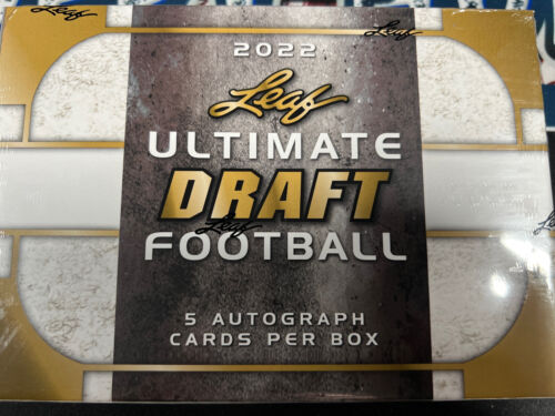 2022 Leaf Ultimate Draft Football Hobby Box