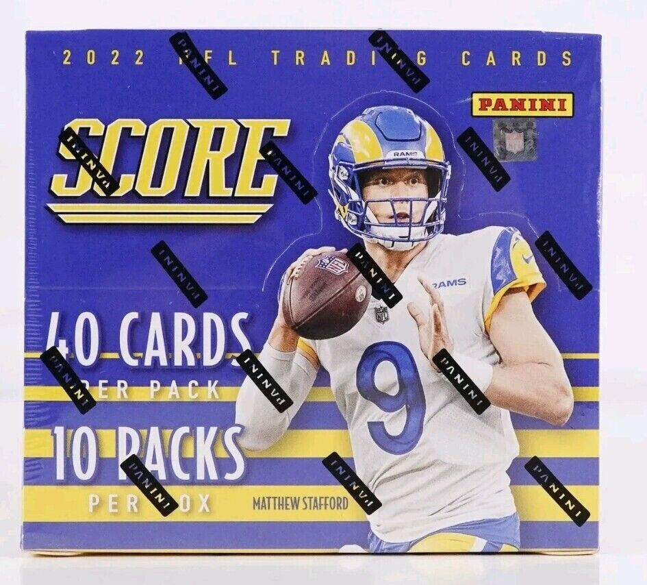 2022 Panini Score Football Hobby Box