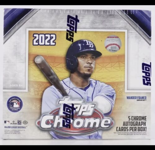 2022 Topps Chrome Baseball Jumbo Box