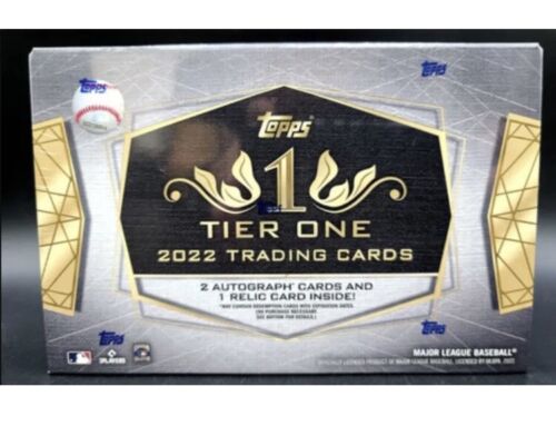 2022 Topps Tier One Baseball Hobby Box