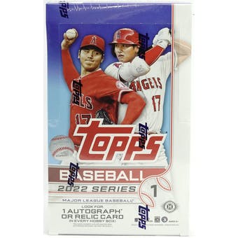 2022 Topps Baseball Series One Hobby Box