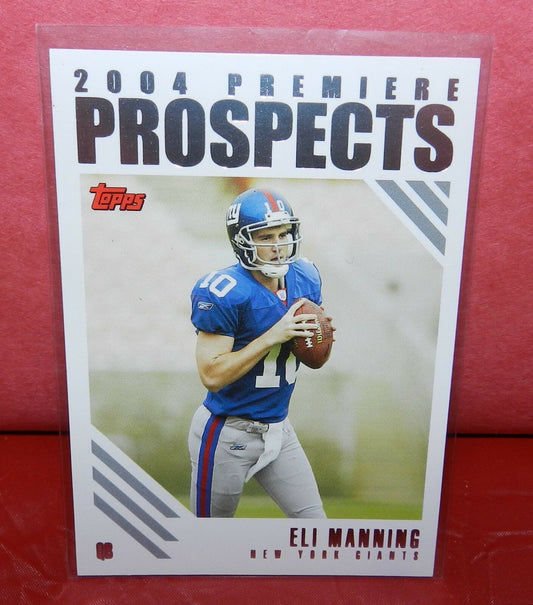 Eli Manning 2004 Topps Premiere Prospects #PP5 - rookie