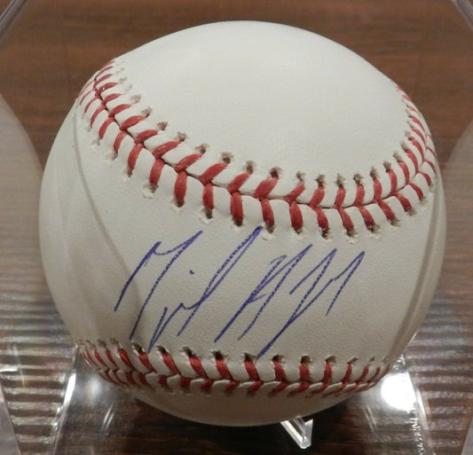Miguel Andujar Autographed Baseball Steiner COA