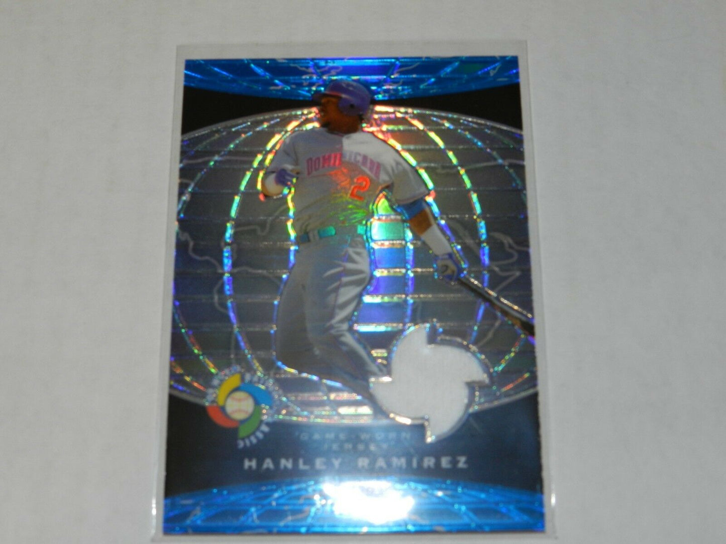 Hanley Ramirez 2009 Bowman Sterling WBC Jersey Blue Refractor #BCR-HR 122/125