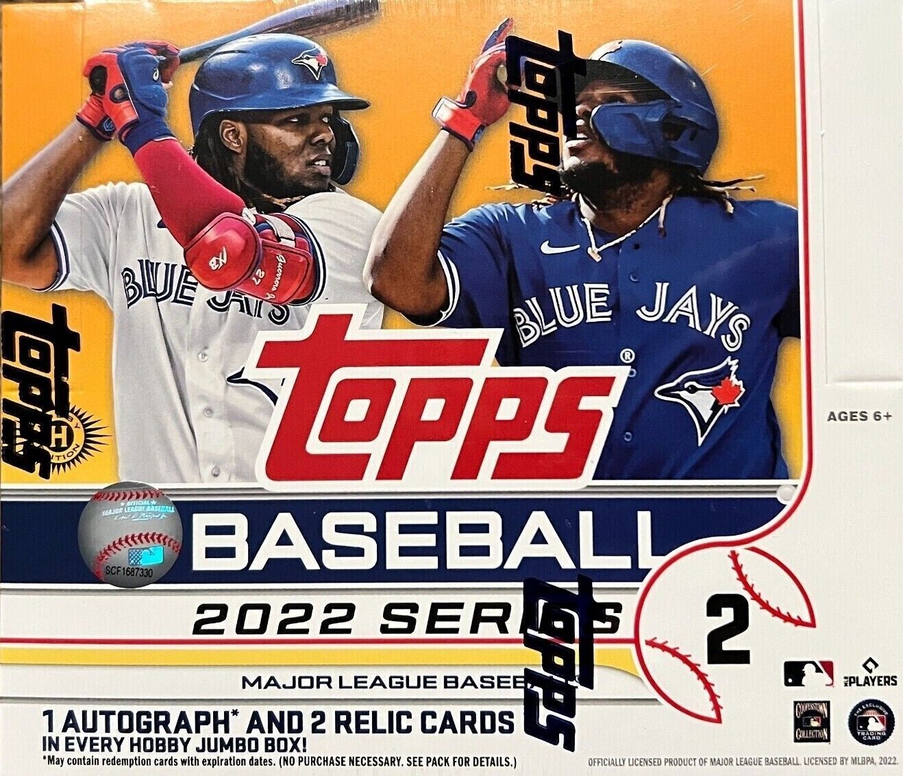 2022 Topps Baseball Series Two Jumbo Box